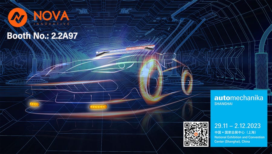 Ningbo NOVA Technology Co;Ltd va participa la Automechanika Shanghai 2023 Ningbo NOVA Technology Co;Ltd va participa la Automechanika Shanghai 2023