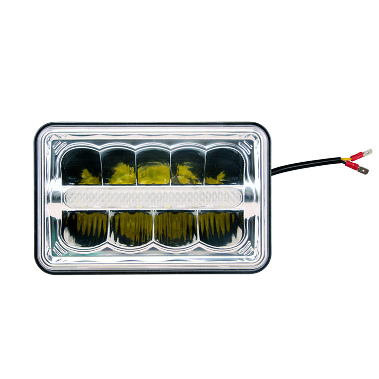 Far de conducere 4x6 LED cu faza mare scurta