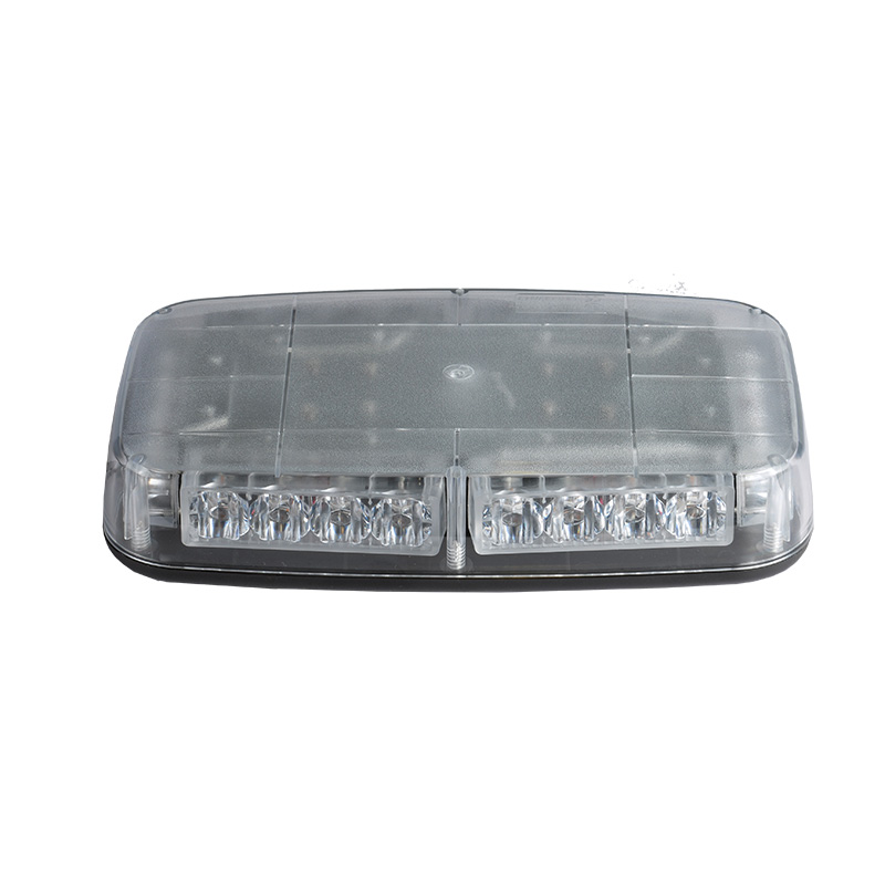 Mini bară luminoasă intermitentă pentru acoperiș chihlimbar