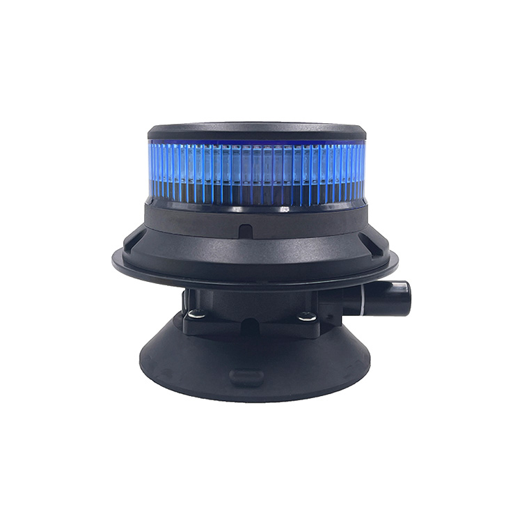 Far intermitent LED cu ventuză cu vid